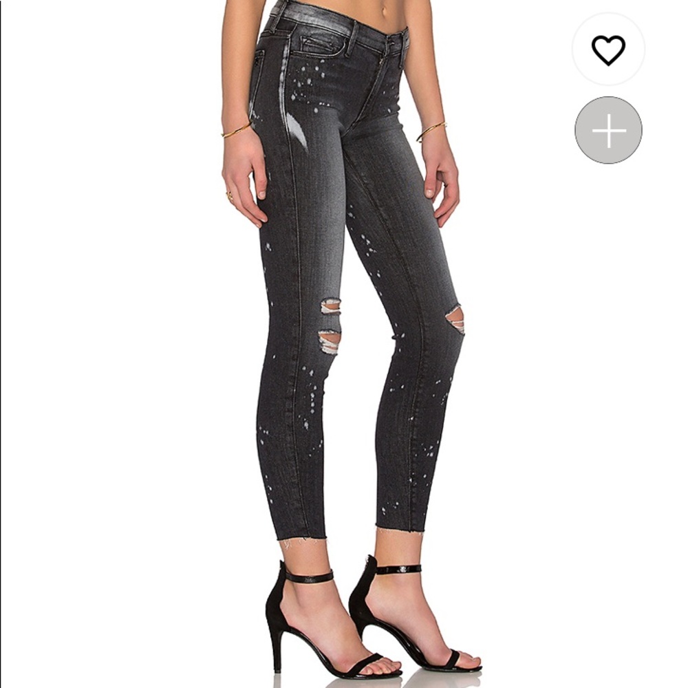 Black Orchid Noah Ankle Fray Jeans Sz 27 - Picture 3 of 7